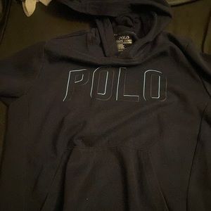 Boys Polo hoodie size large no stains or holes